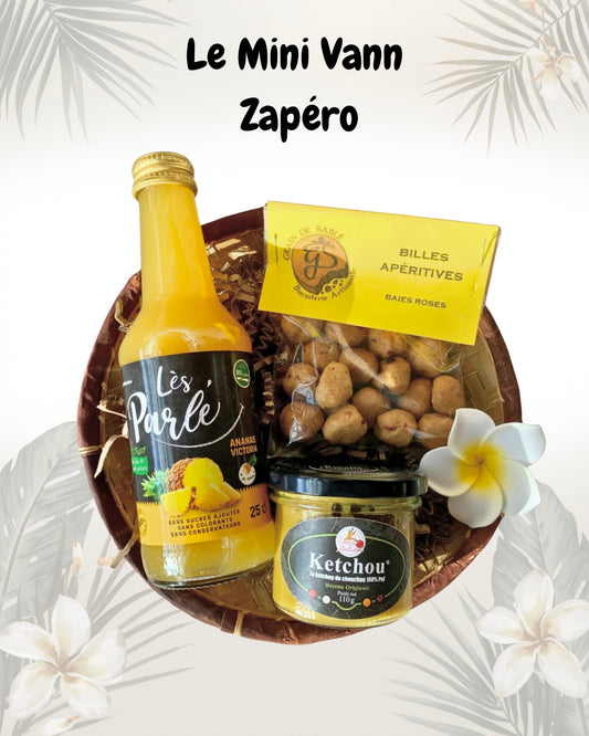 Mini Vann Zapéro 🌺 Petit Coffret apéro de la Réunion