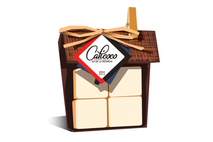 Calicoco confiserie artisanale de la Réunion, lot de 8
