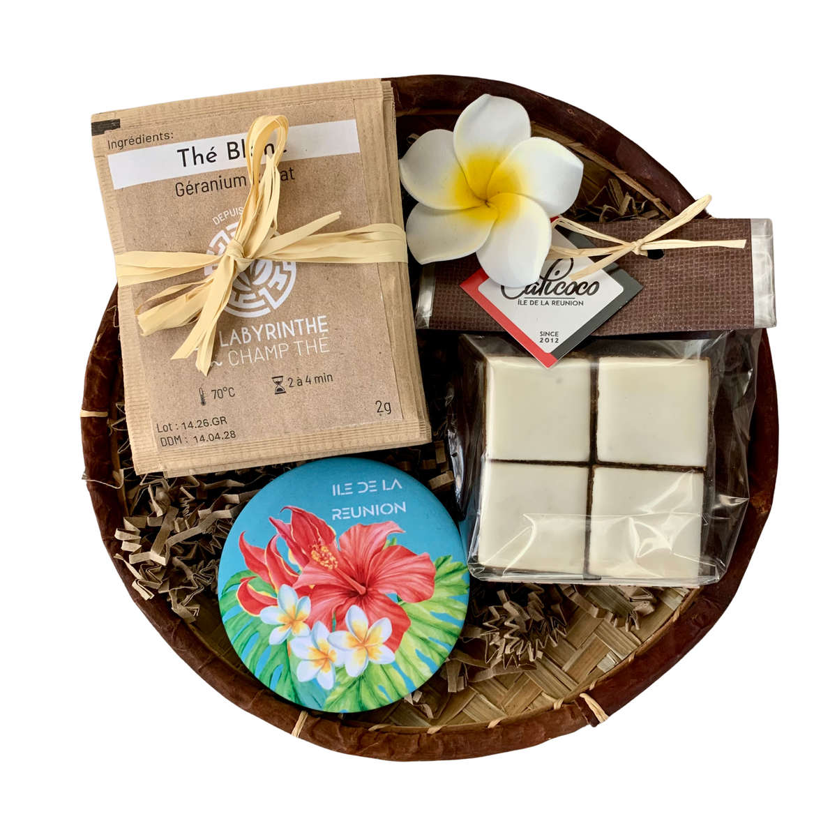 🆕 Mini Vann Ti Souvenir 🌺 Petit coffret cadeau de la Réunion
