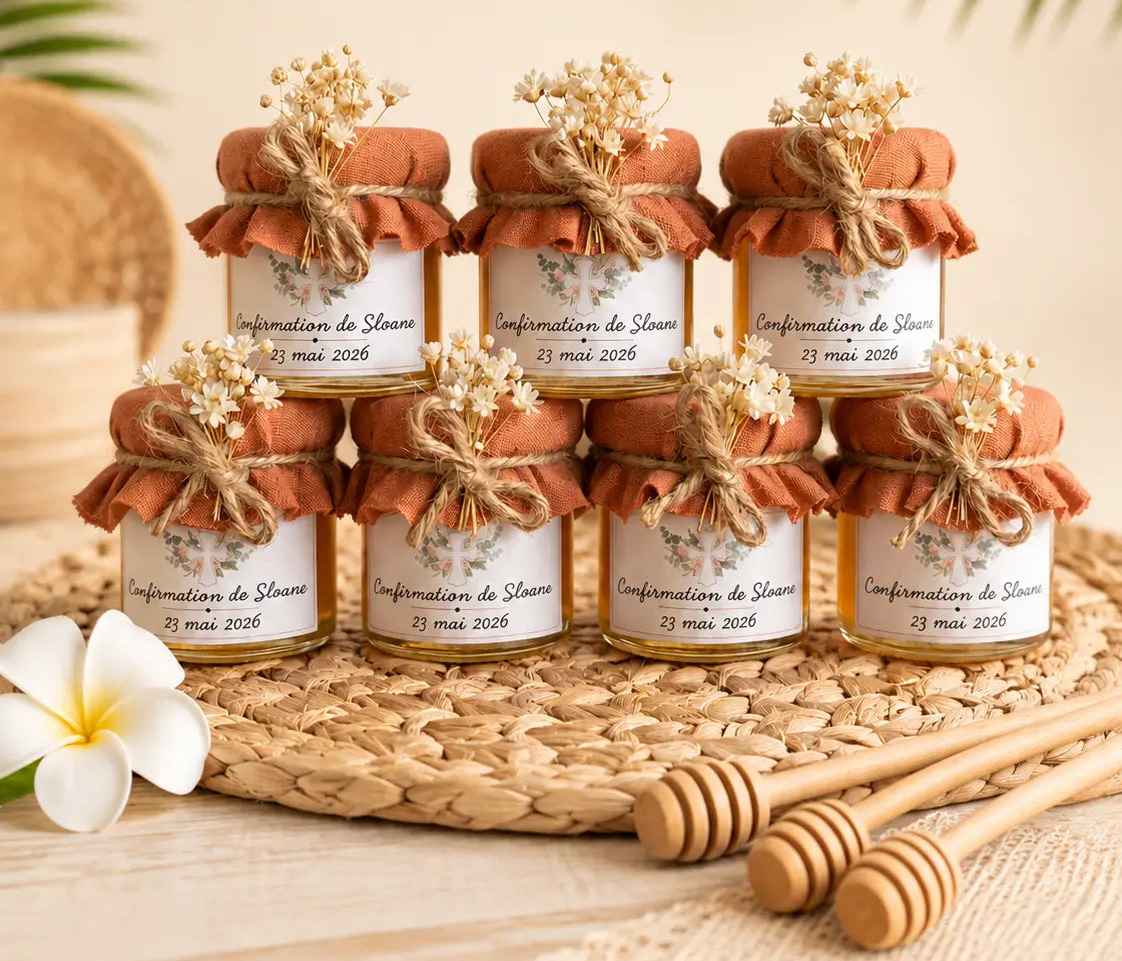Petit pot personnalisé 🌺 ConfiPéi Boutique