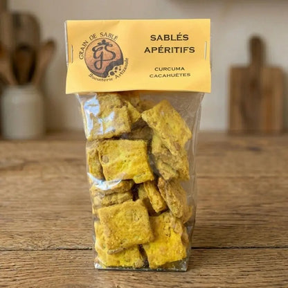 Biscuits sablés apéritifs Grain de Sablé