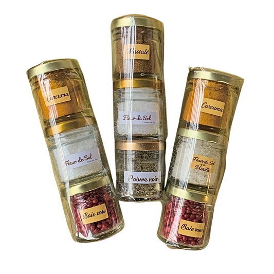 Trio Péi 🌺 Lot de 3 mini produits de La Réunion
