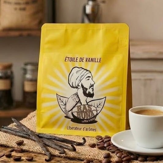 ☕ Café Étoile de Vanille – 100% Robusta & Vanille Bourbon - ConfiPéi Boutique