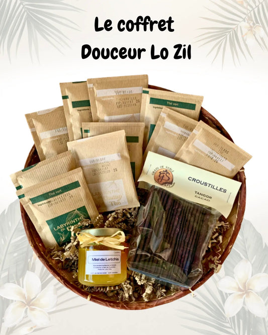 Coffret Gourmand 🌺 Douceur Lo Zil - ConfiPéi Boutique
