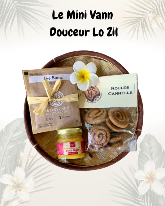 Coffret Gourmand 🌺 Mini Vann Douceur Lo Zil - ConfiPéi Boutique