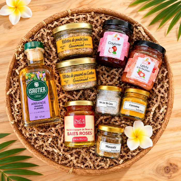 Coffret ZenDémik | Avec alcool 🌺 Escale à la Réunion - ConfiPéi Boutique