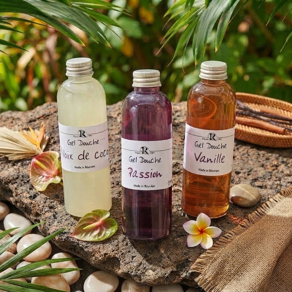 Gel douche artisanal parfumé 🚿 - ConfiPéi Boutique