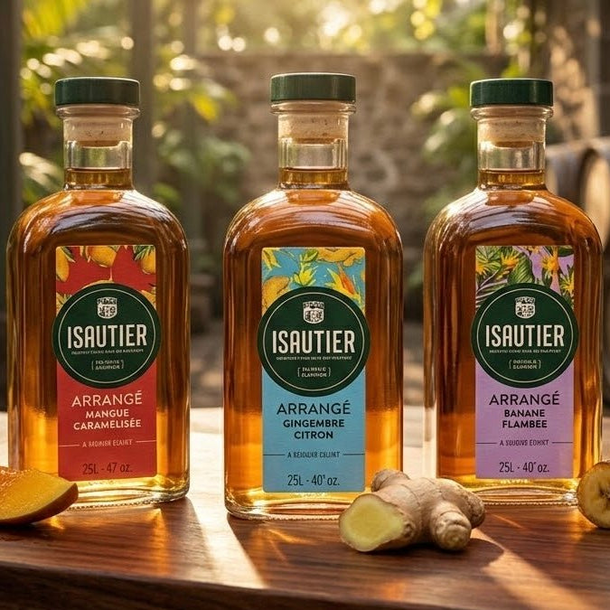 Mini Rhum arrangé Isautier 20cl🍹 - ConfiPéi Boutique