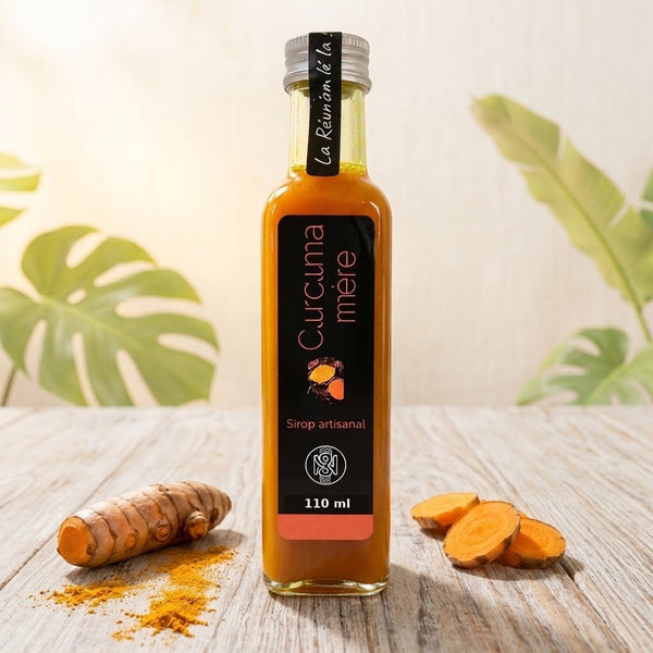 Mini sirop artisanal au curcuma