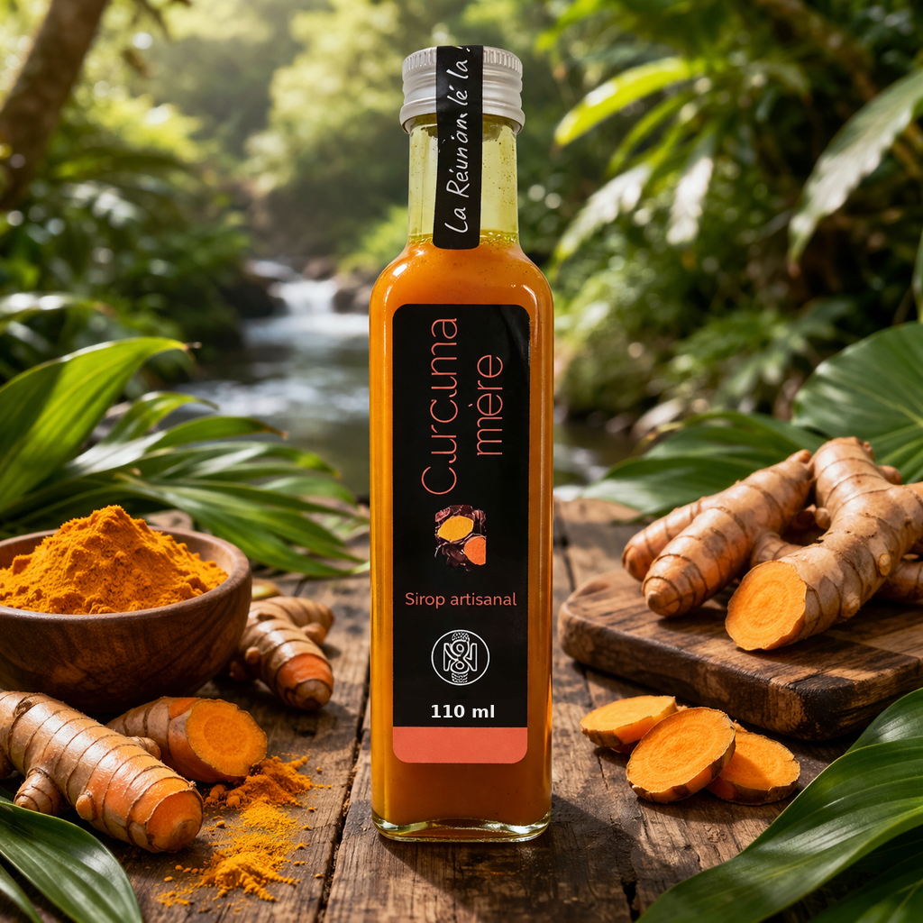 Mini sirop au curcuma 🫚 - ConfiPéi Boutique