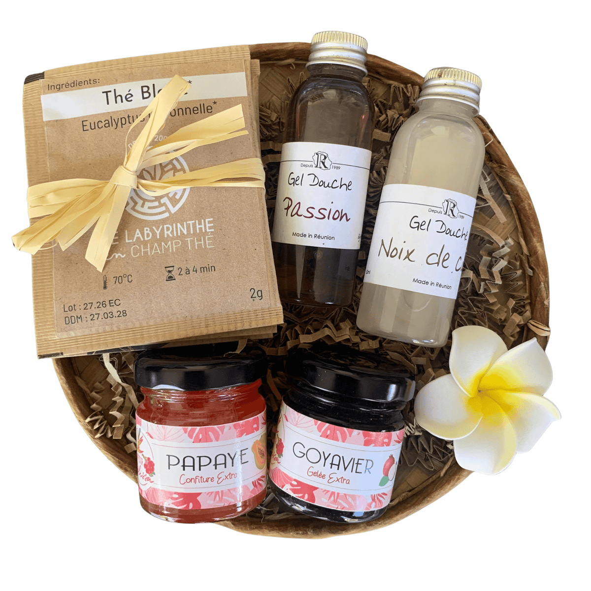 Mini Vann Bon Sézour 🌺 Petit coffret d’accueil de la Réunion - ConfiPéi Boutique