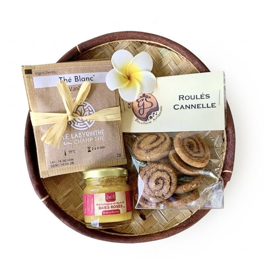 Mini Vann Douceur Lo Zil 🌺 Petit coffret gourmand de la Réunion - ConfiPéi Boutique