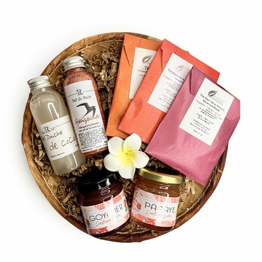 Mini Vann Strelitzia 🌺 Petit coffret cadeau de la Réunion - ConfiPéi Boutique