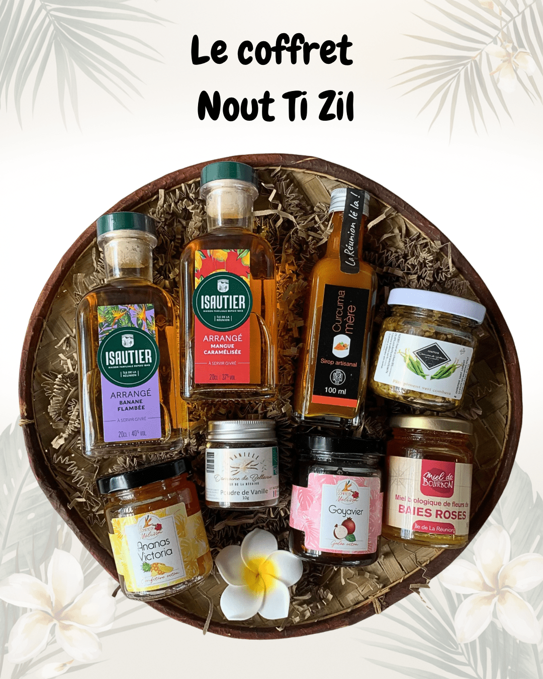 Nout Ti Zil 🌺 Coffret Essence de la Réunion - ConfiPéi Boutique
