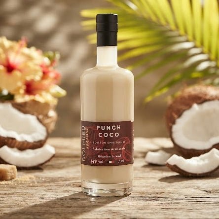 Punch Coco 10% 70cl 🥥 Dolomieu - ConfiPéi Boutique